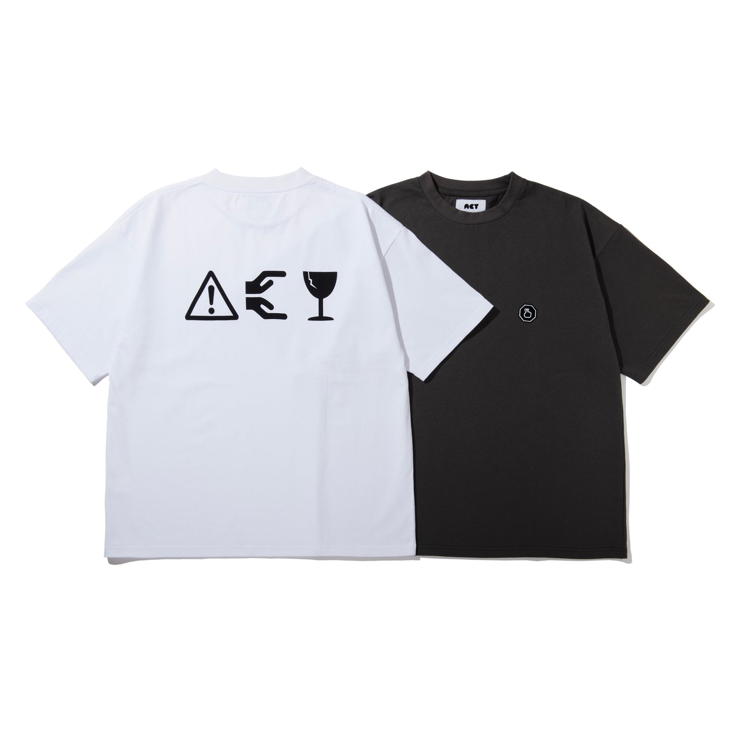 FRAGILE TEE / L.BLACK