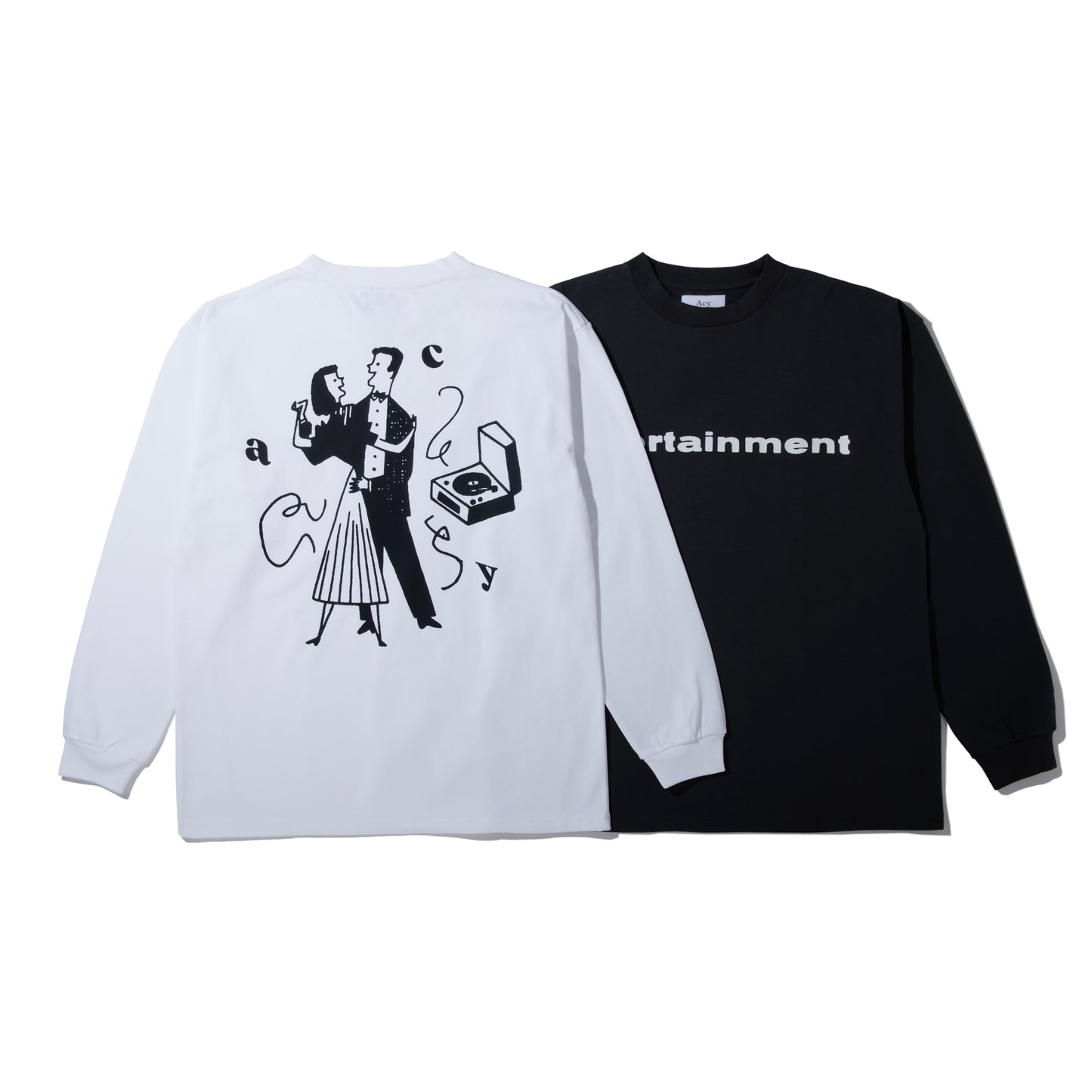 JOY L/S TEE / L.BLACK