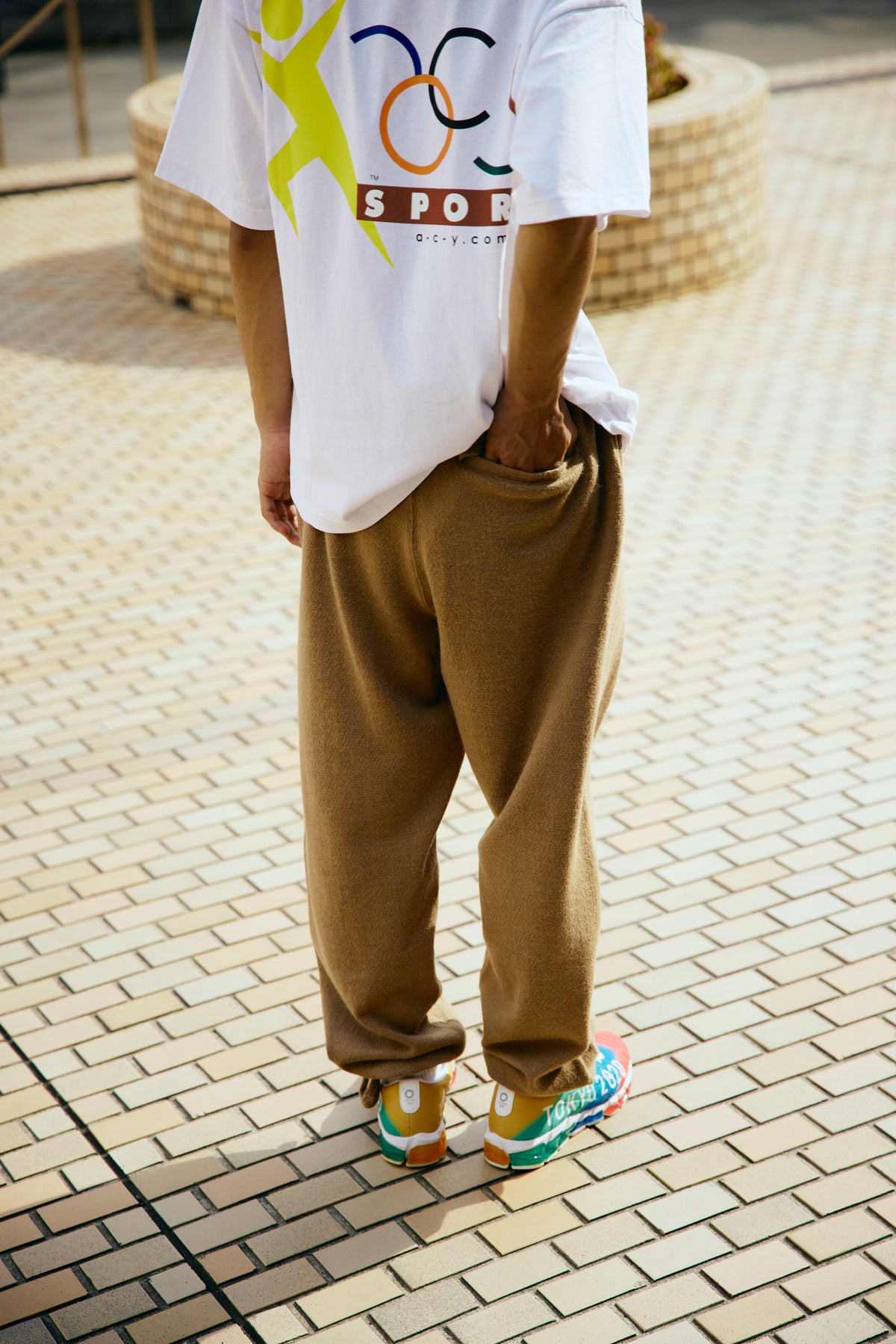 ALWACY SWEAT PANTS / BRONZE