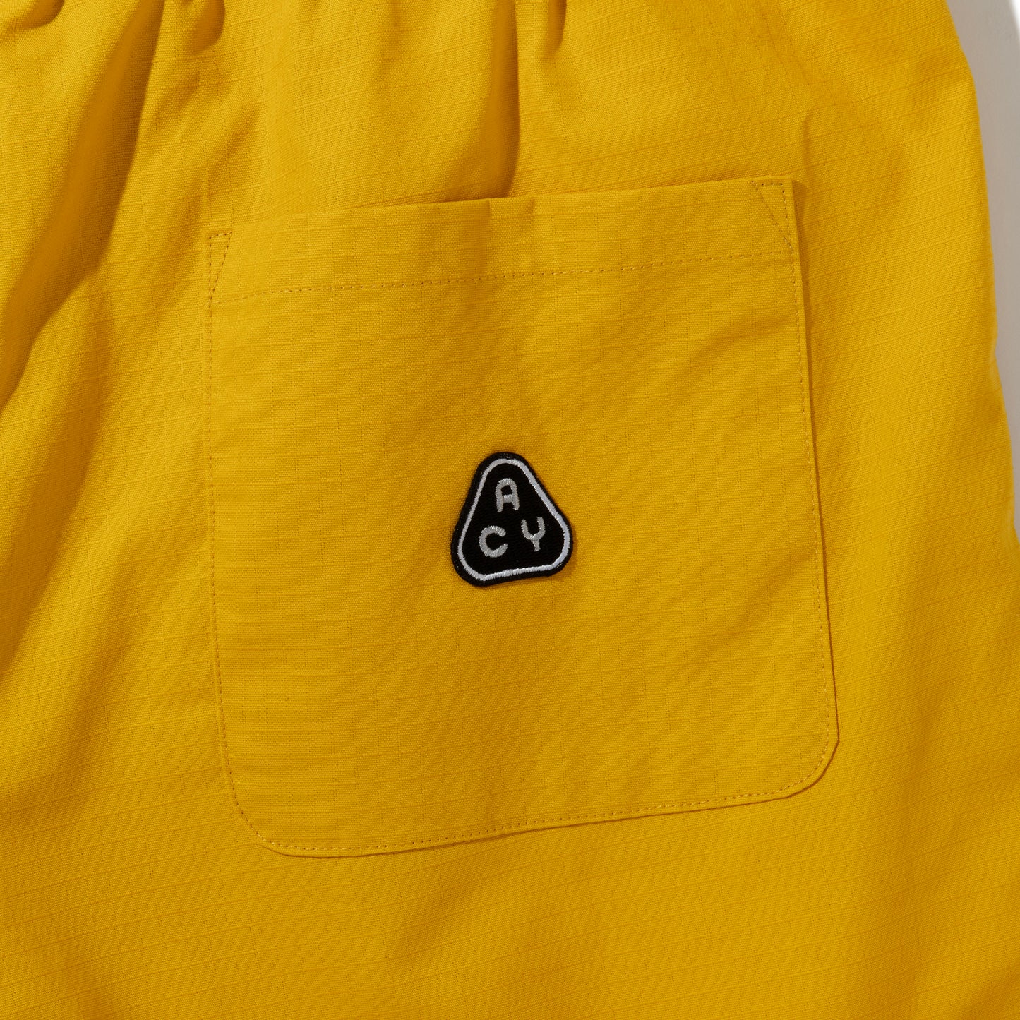NEW BASIC SHORTS / YELLOW