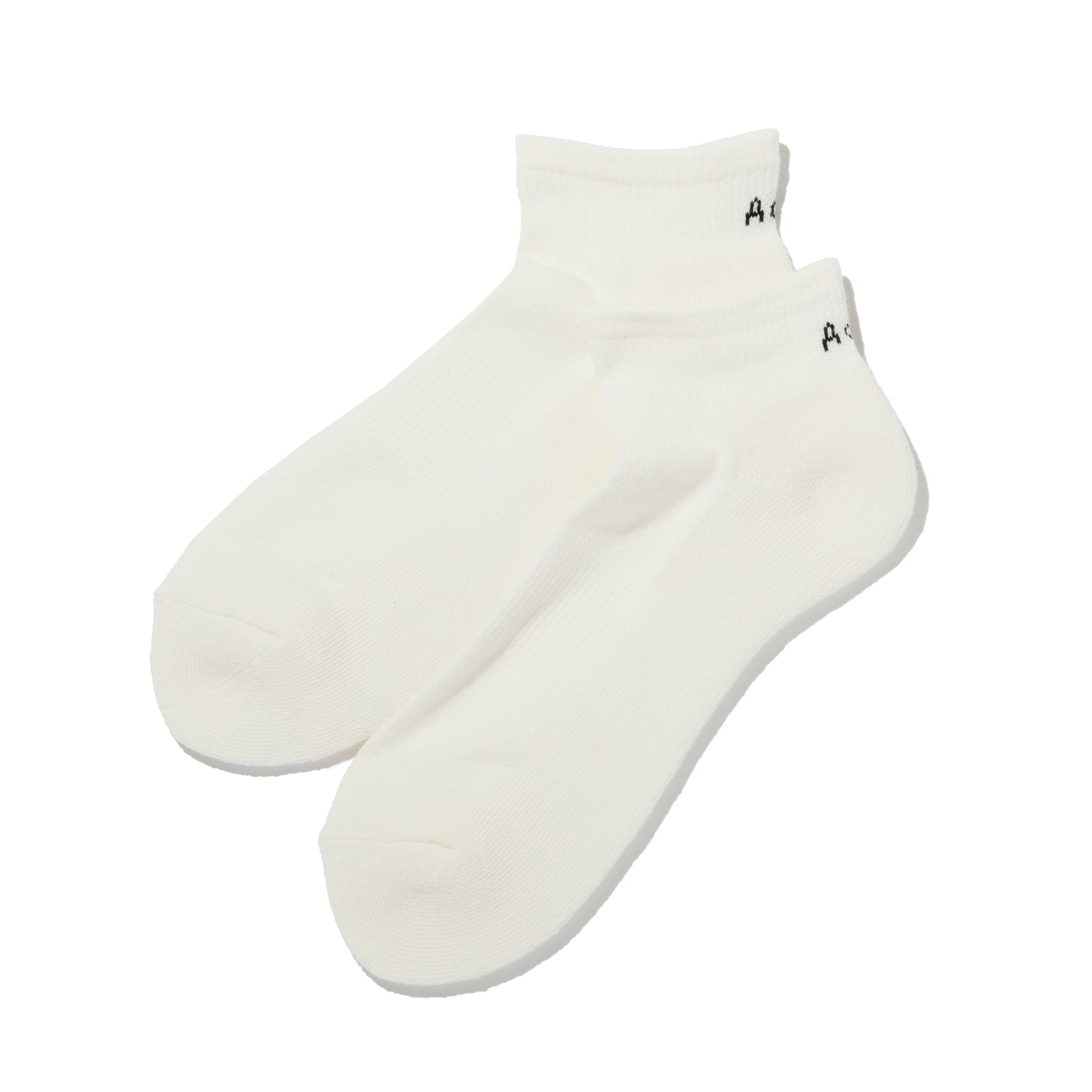 2-PAC M.SHORT SOCKS / WHITE&GRAY