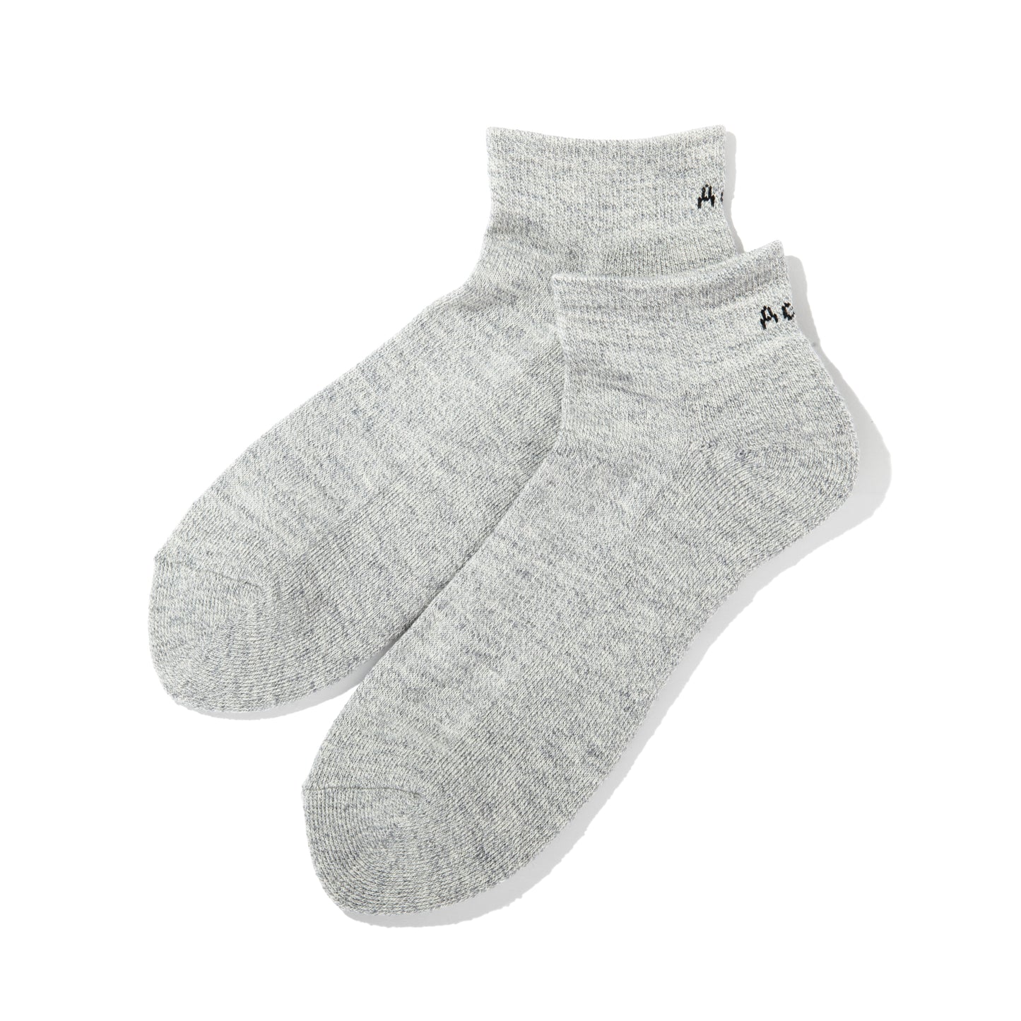 2-PAC M.SHORT SOCKS / WHITE&GRAY