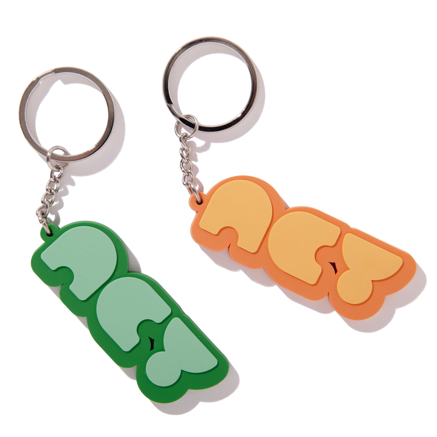 LOGO KEY CHAIN / GREEN