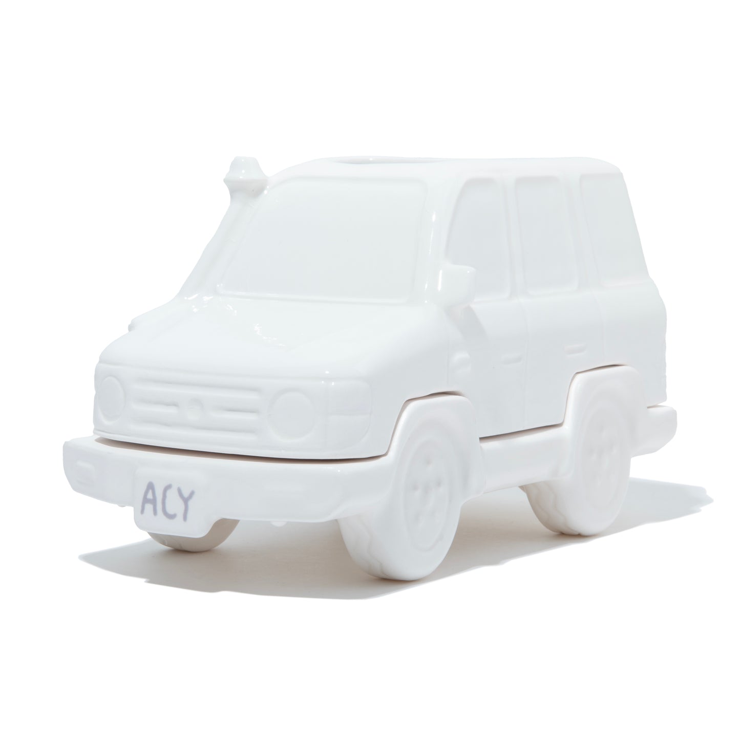 AK CAR INCENSE HOLDER / WHITE