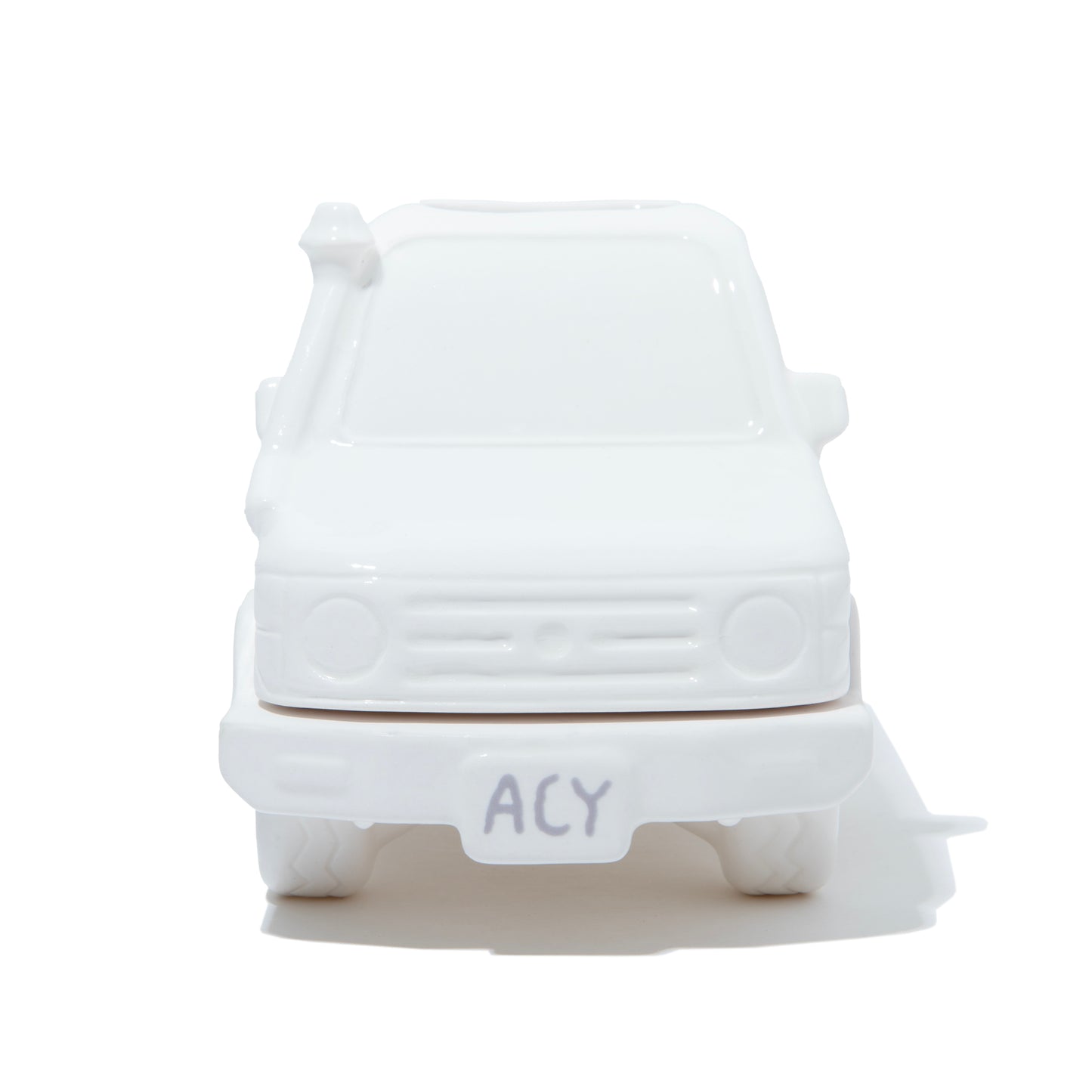 AK CAR INCENSE HOLDER / WHITE