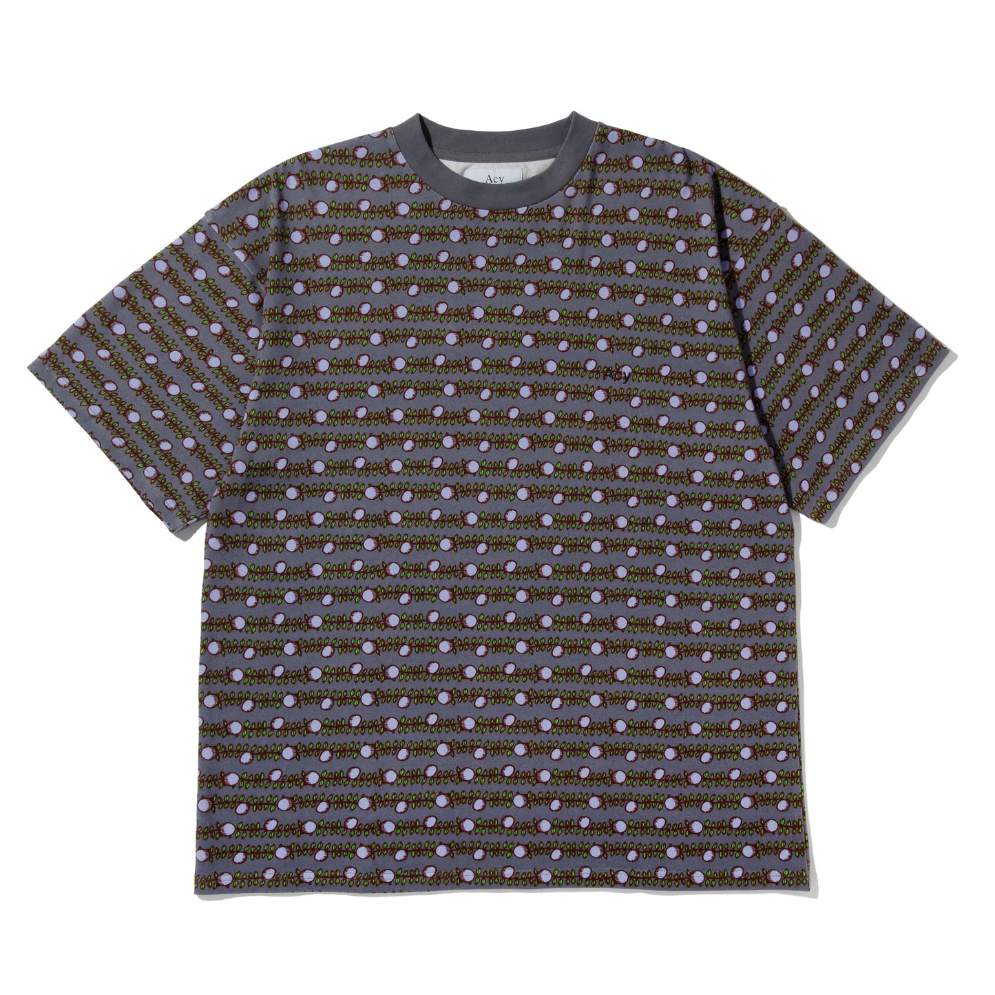 MI PATTERN TEE / L.BLACK