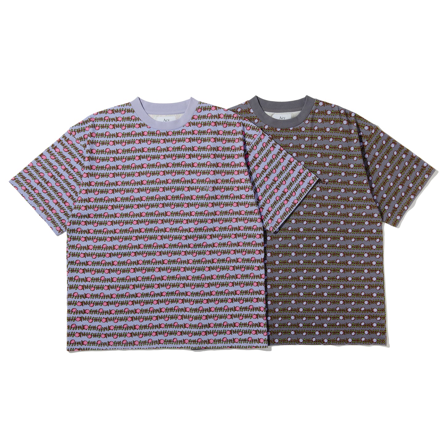 MI PATTERN TEE / L.BLACK