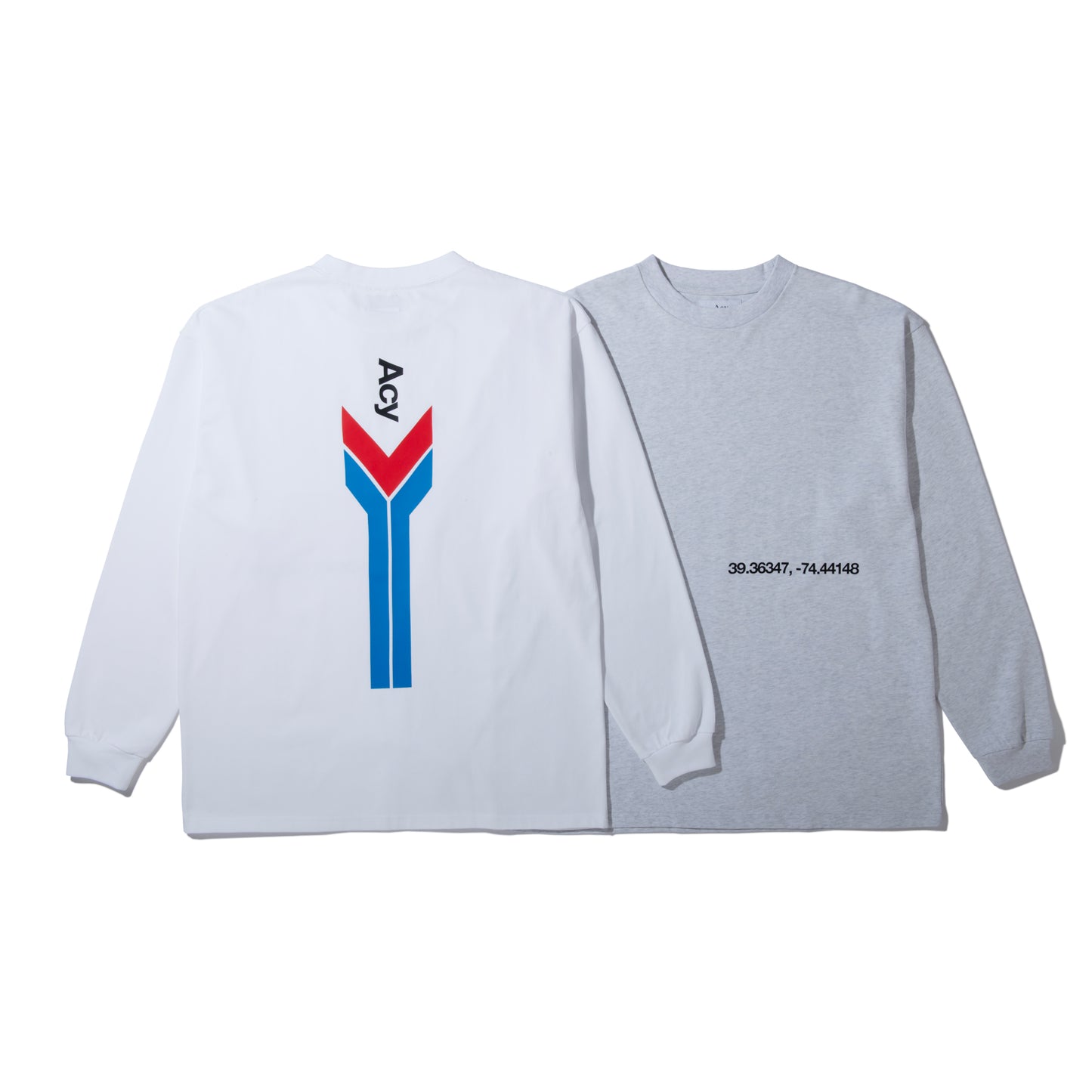 NJ L/S TEE / WHITE