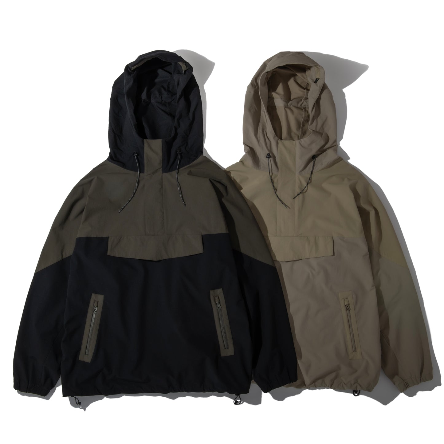 NYLON ANORAK / BEIGE