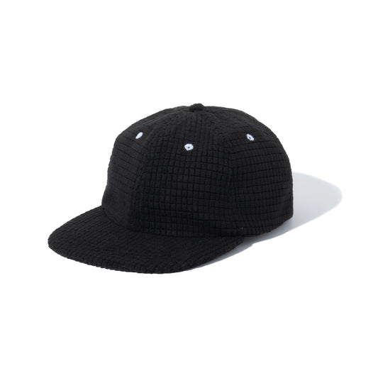 FLEECE 6PANEL CAP / BLACK
