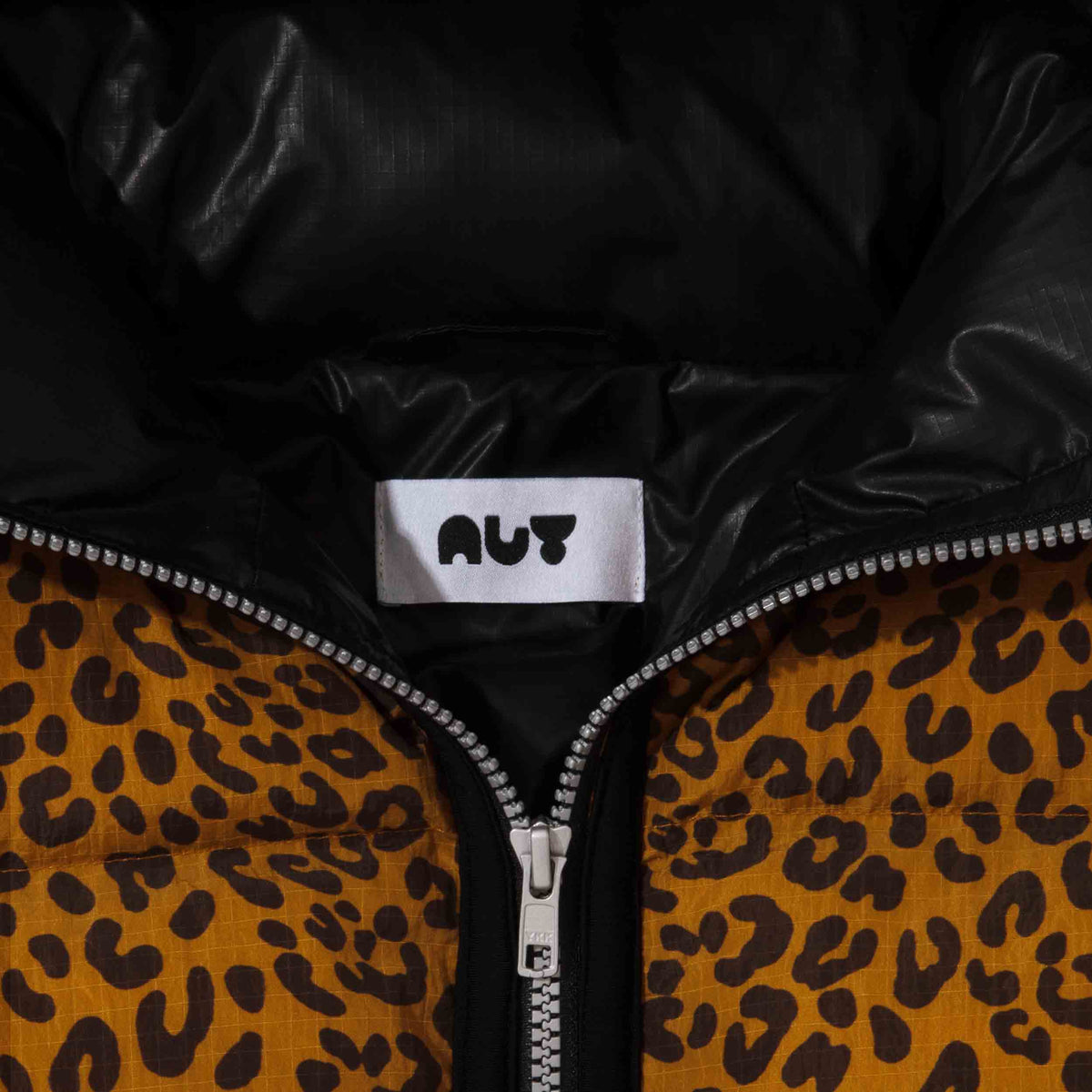 ALWACY HALF ZIP JACKET / LEOPARD