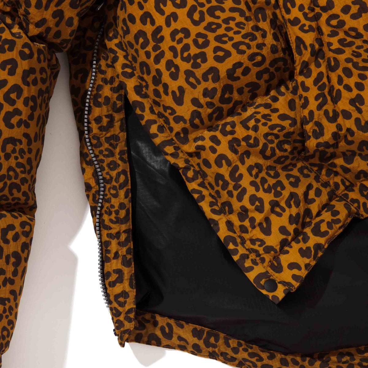 ALWACY HALF ZIP JACKET / LEOPARD