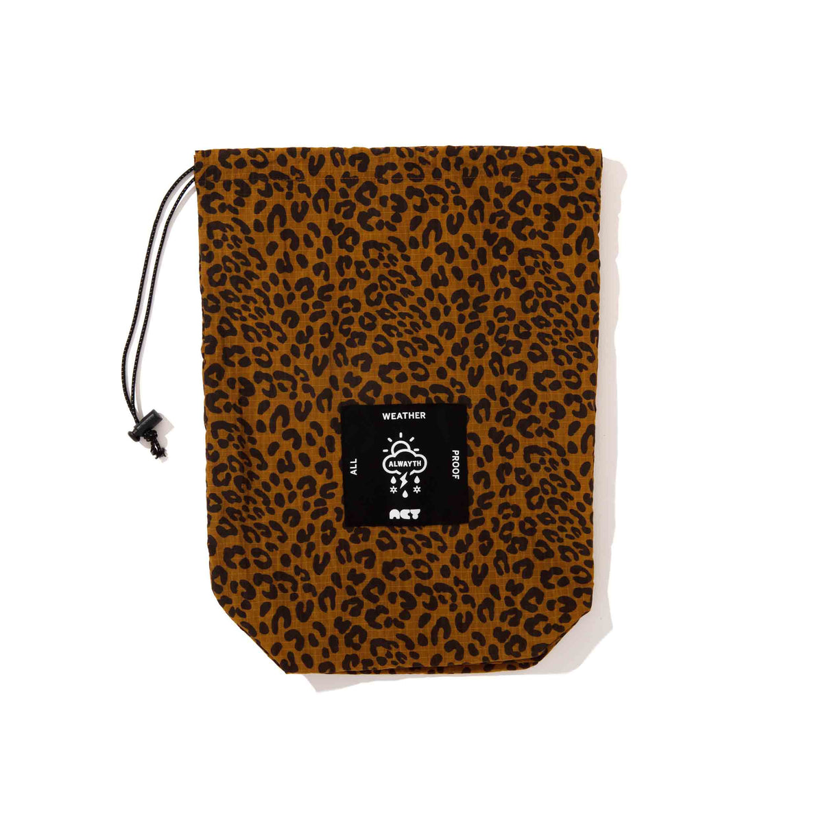 ALWACY HALF ZIP JACKET / LEOPARD