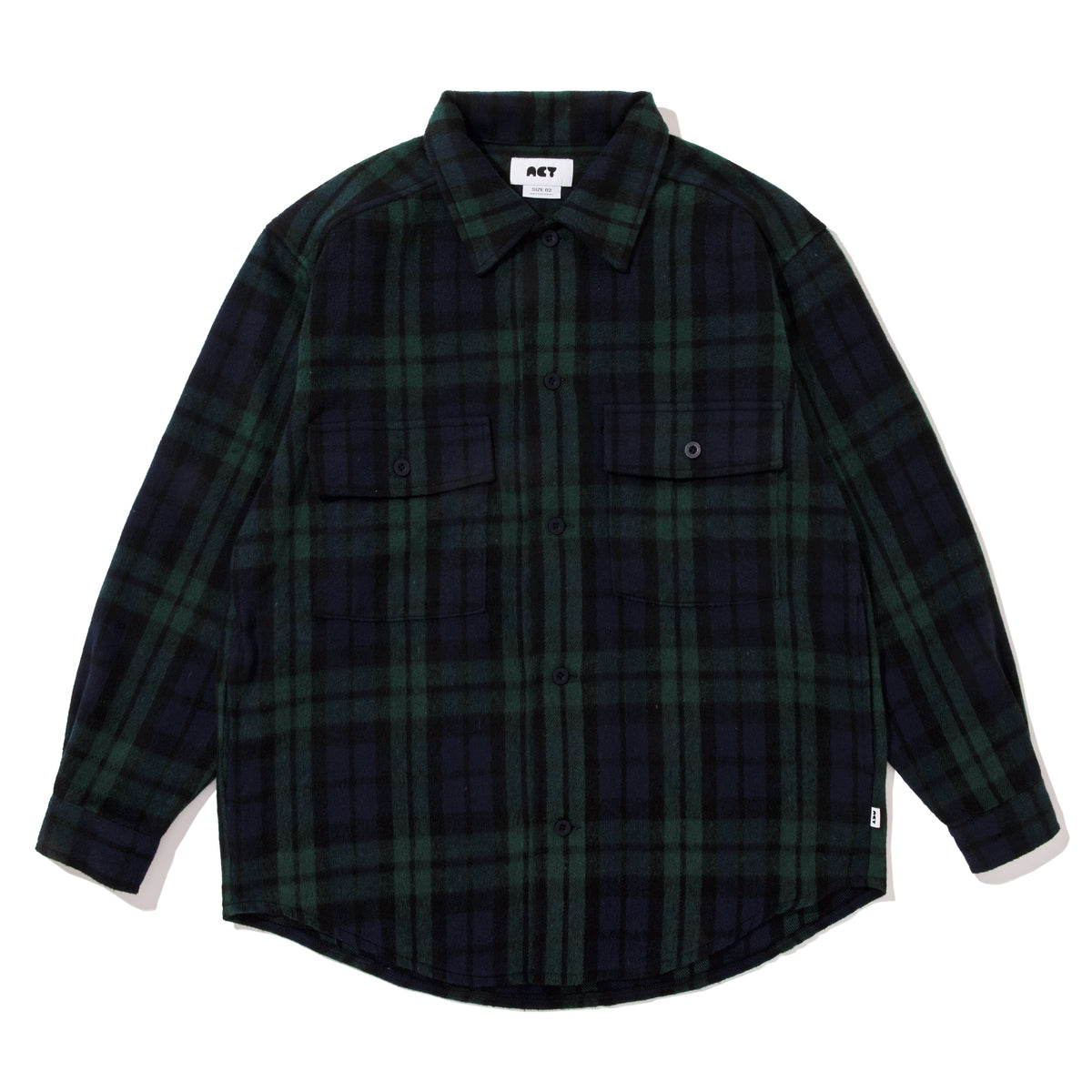 HEAVY WAIT FLANNEL SHIRTS JACKET / BLACK WATCH