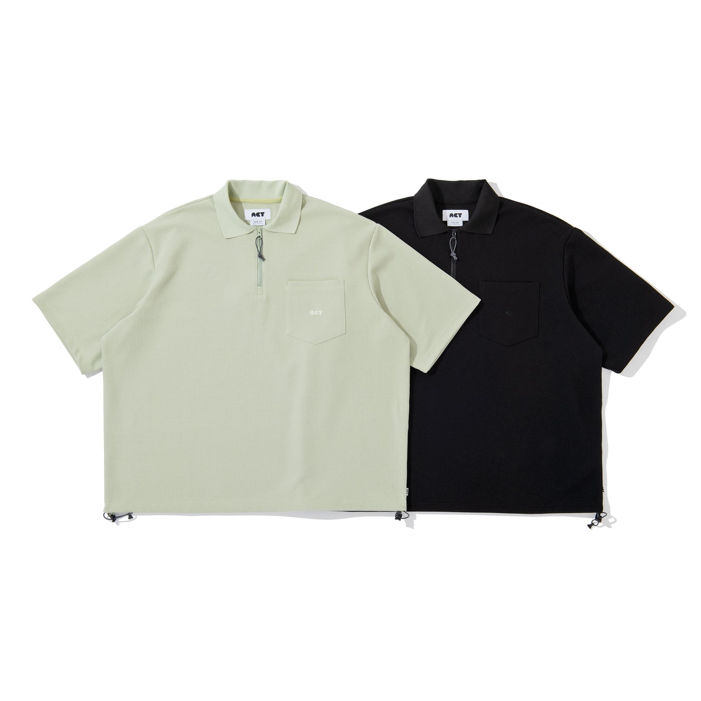 ZIP THERMAL PULLOVER / BLACK