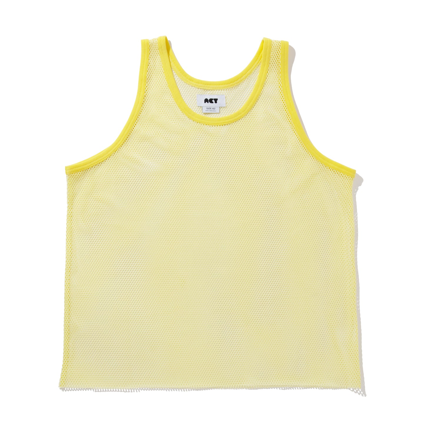 MESH TANK TOP V3 / L.YELLOW