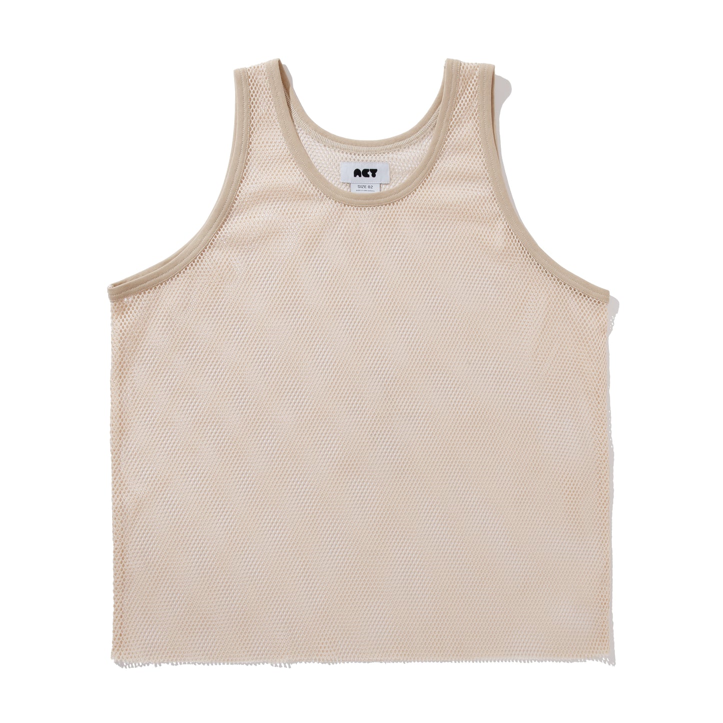 MESH TANK TOP V3 / BEIGE