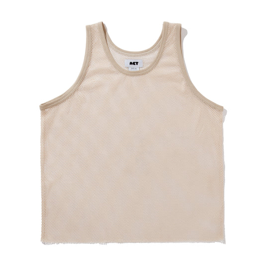 MESH TANK TOP V3 / BEIGE