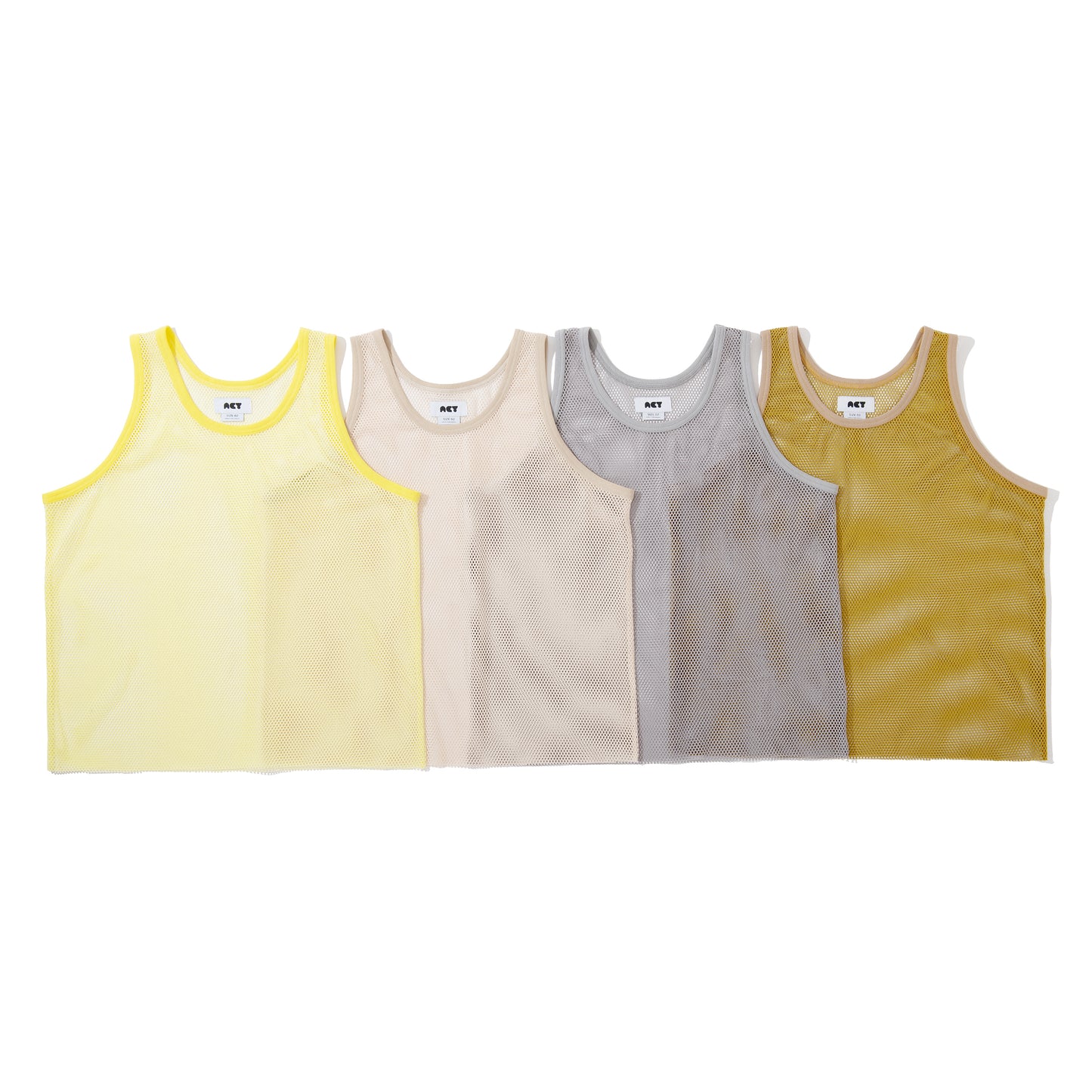 MESH TANK TOP V3 / BEIGE