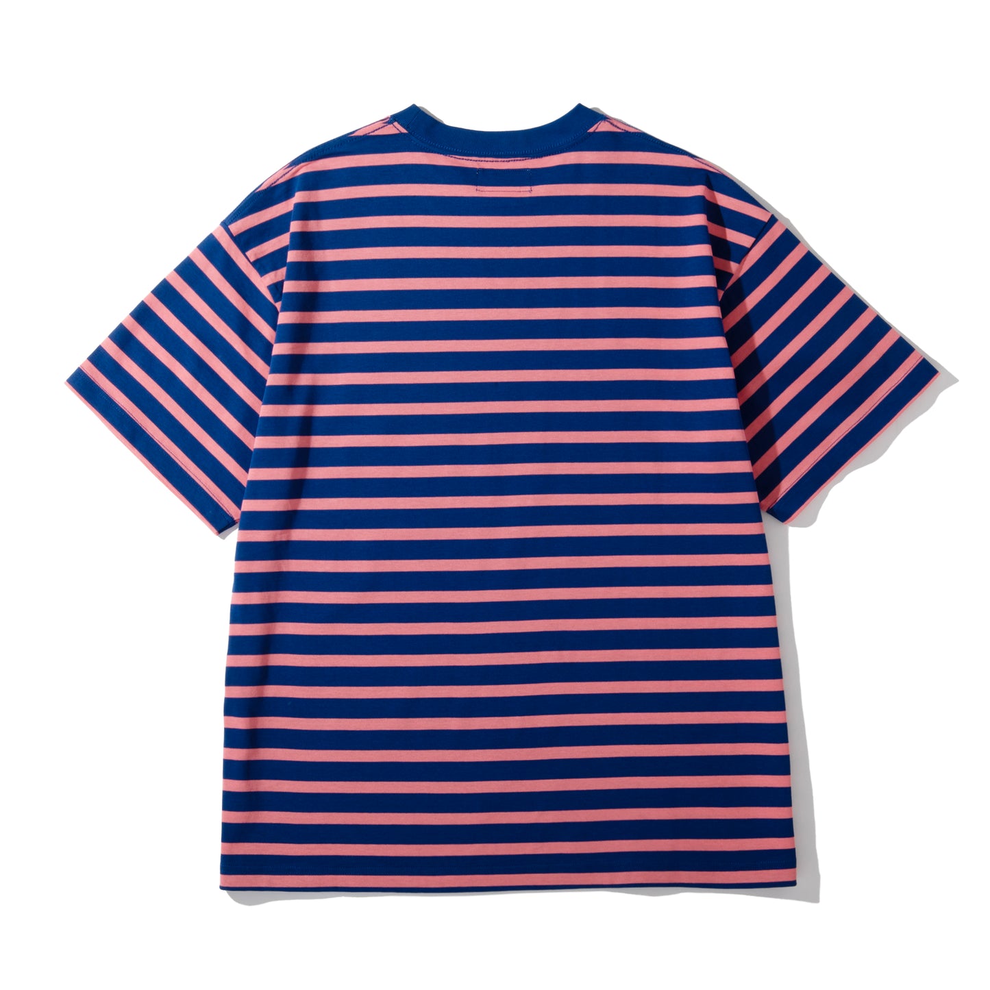 SS BORDER TEE / BLUE