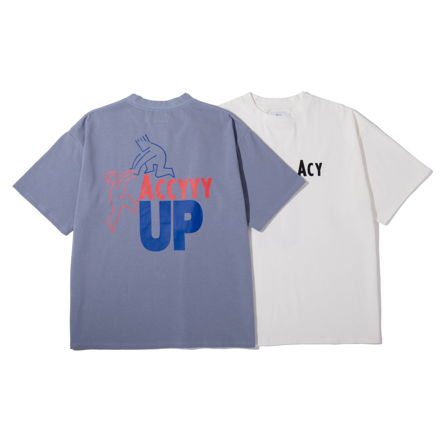 UP TEE / SLATE BLUE