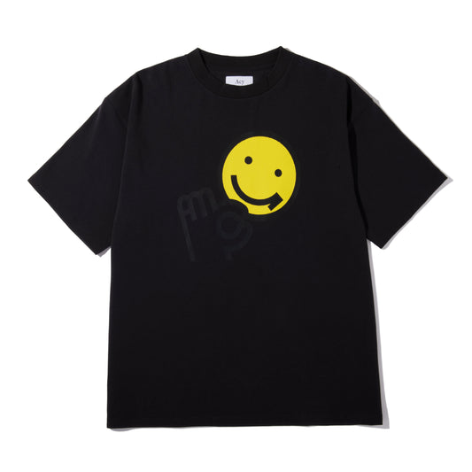 SMILEy TEE / L.BLACK