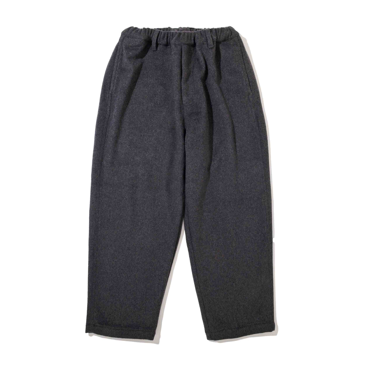 COMFORT WOOL PANTS / CHARCOAL