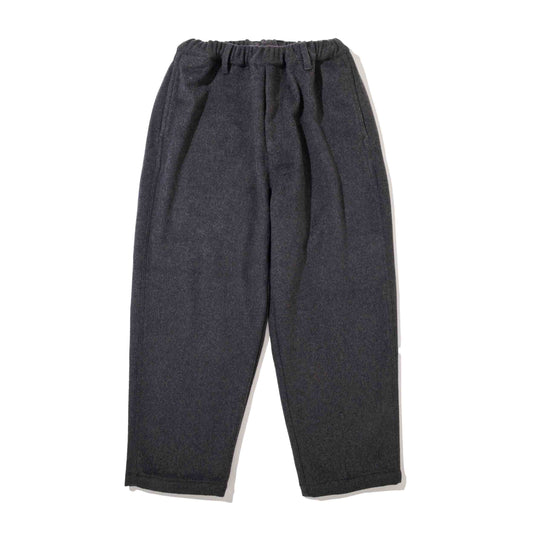 COMFORT WOOL PANTS / CHARCOAL
