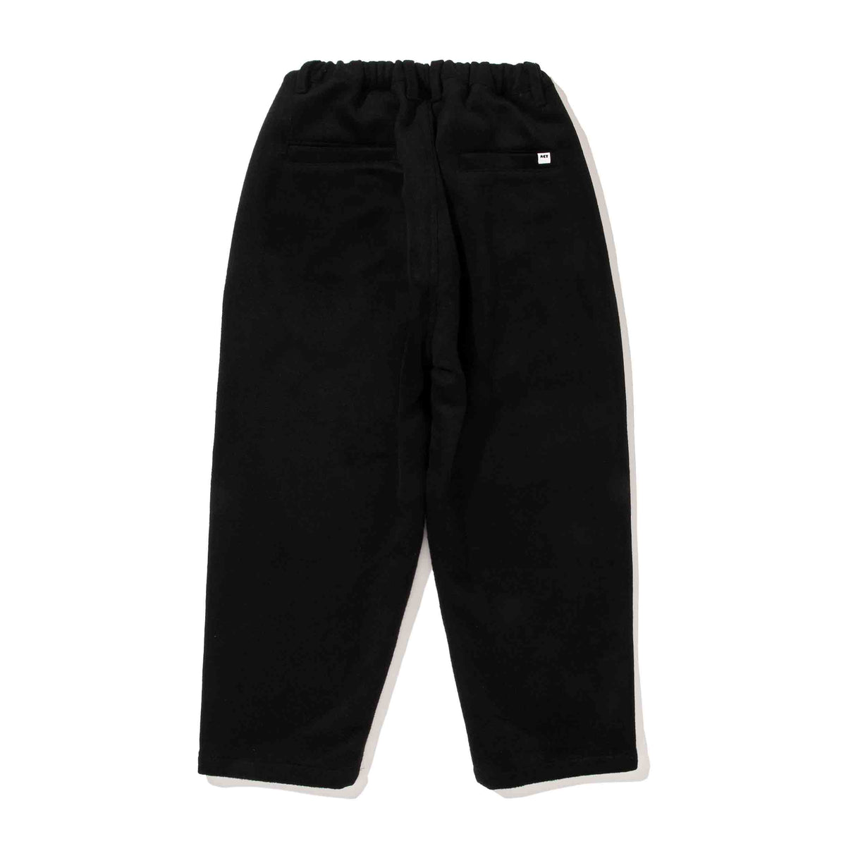 COMFORT WOOL PANTS / BLACK