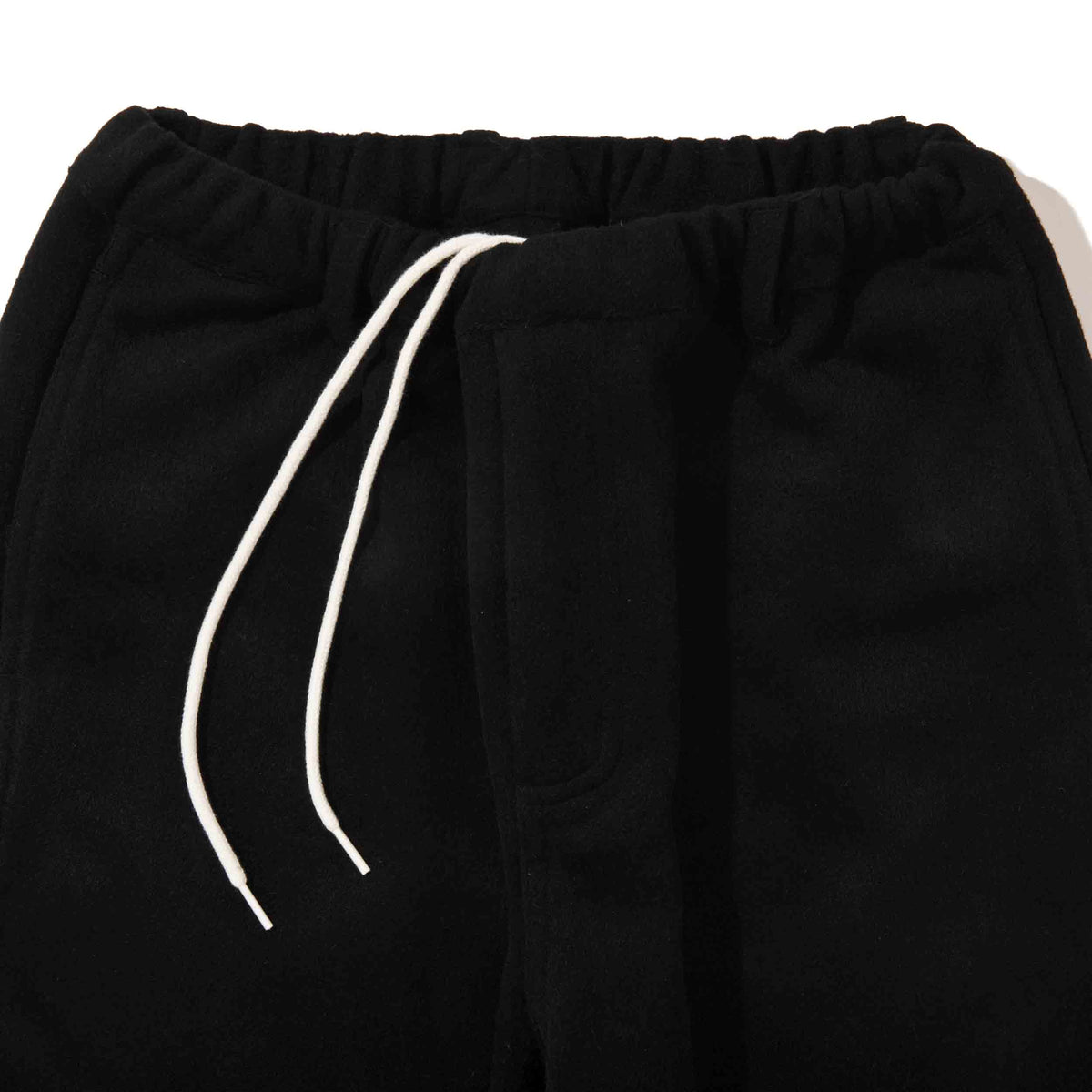 COMFORT WOOL PANTS / BLACK