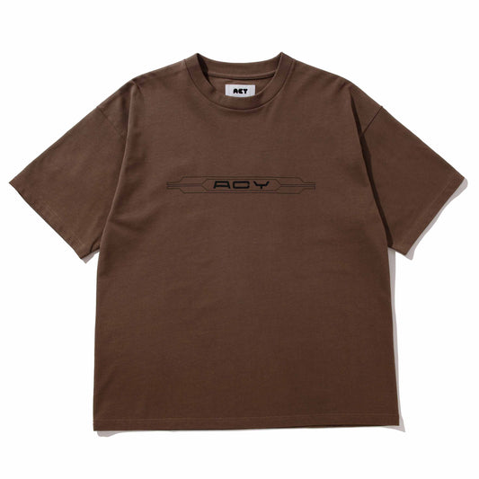 A7 TEE / BROWN