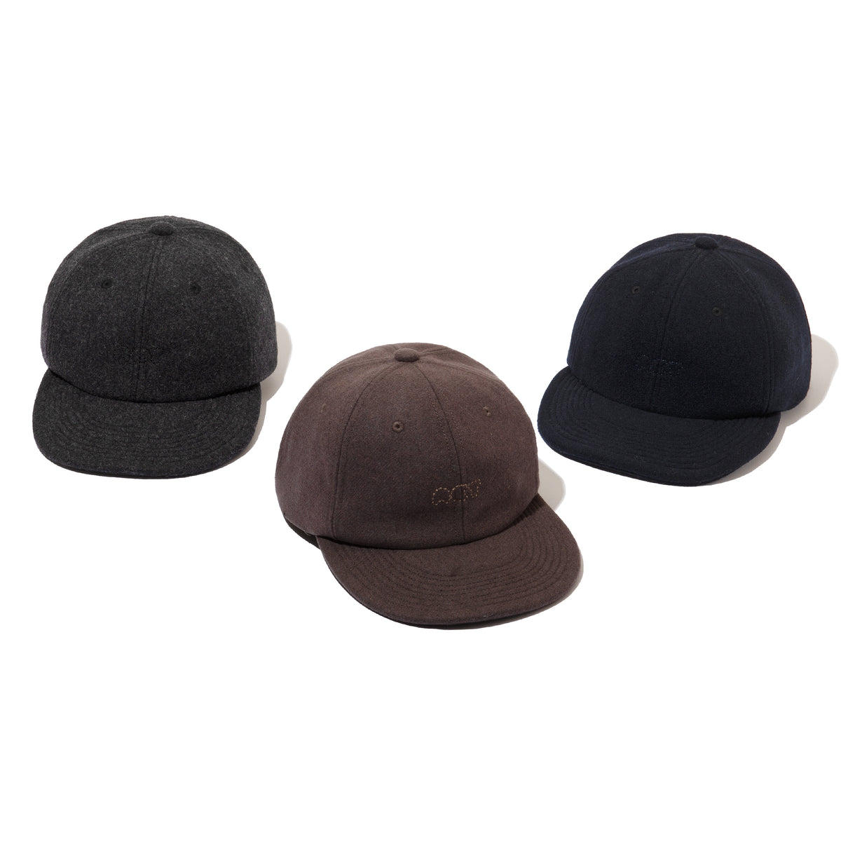 COMFORT WOOL 6PANEL CAP / L.BROWN