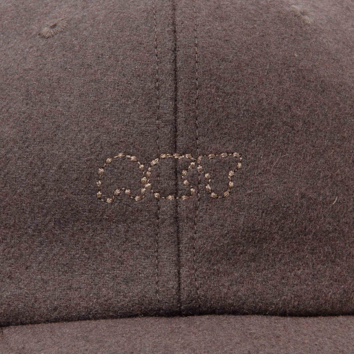 COMFORT WOOL 6PANEL CAP / L.BROWN