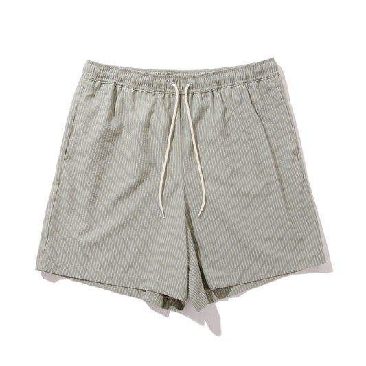 SEERSUCKER  BUGGY SHORTS / L.GREEN
