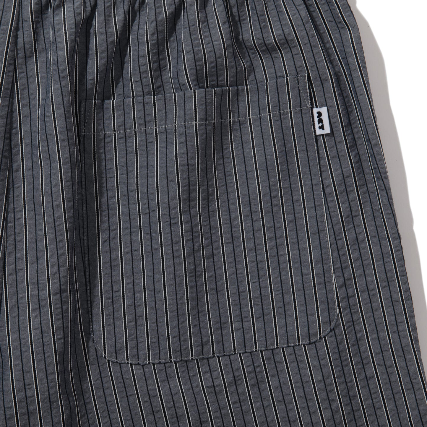 SEERSUCKER  BUGGY SHORTS / GRAY