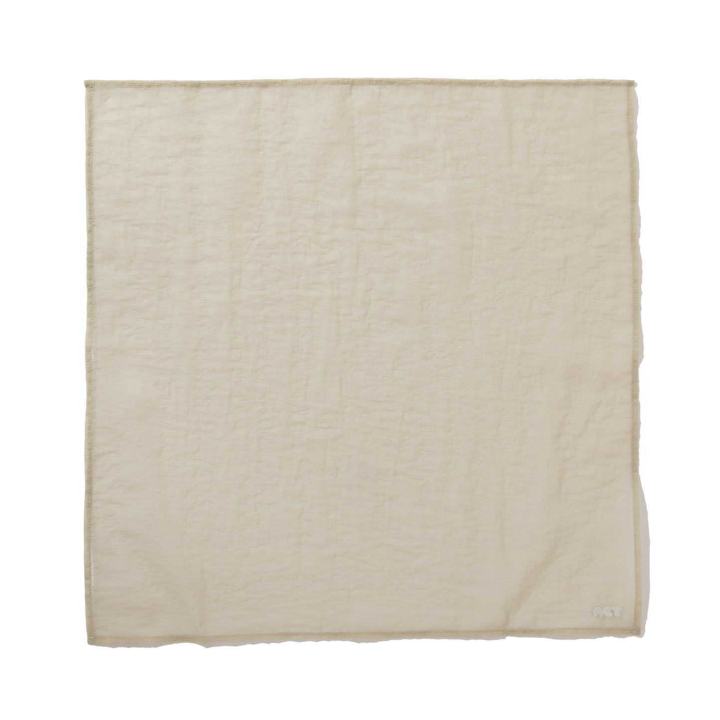 SEE-THROUGH GRID BANDANA / GRAYGE