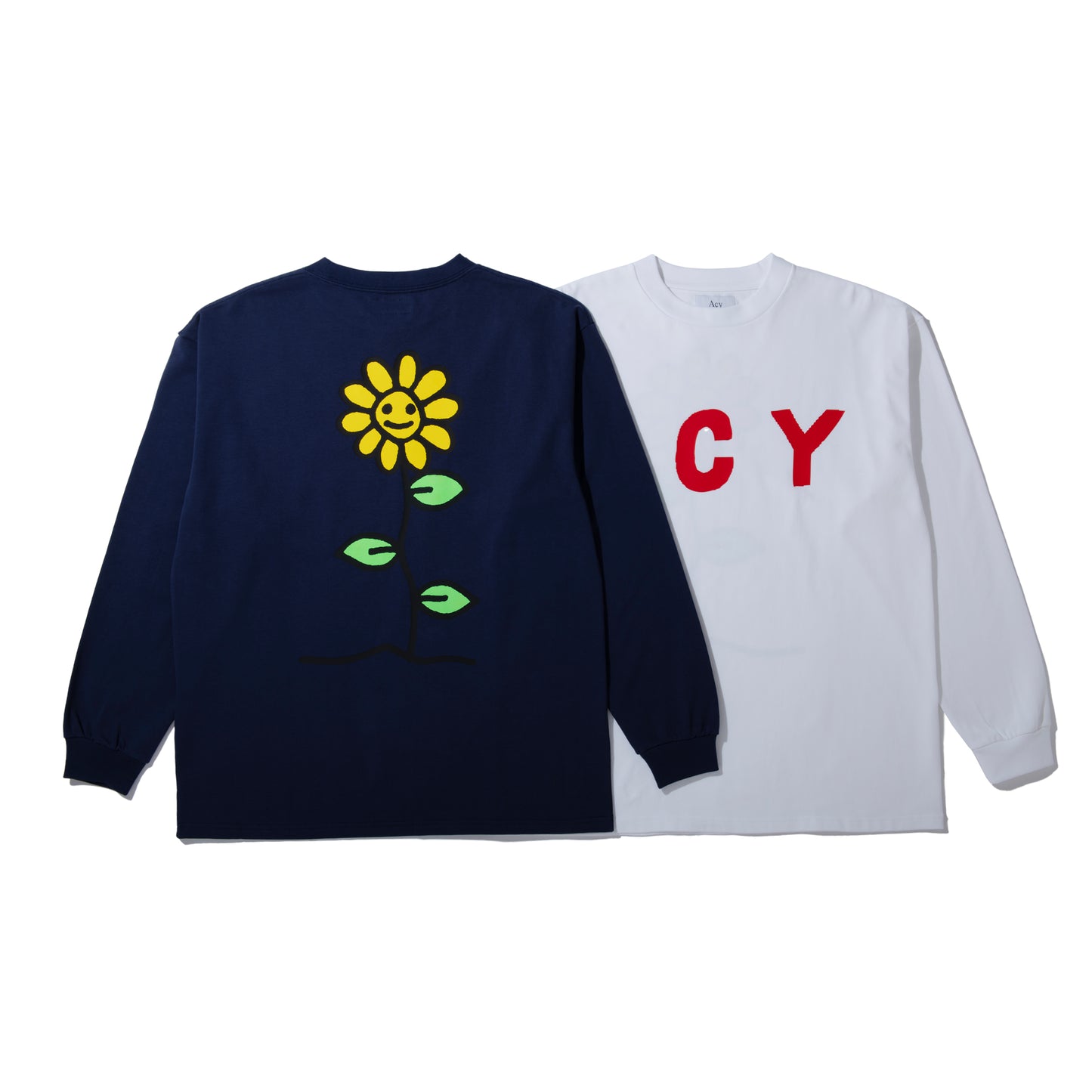 SF L/S TEE / WHITE