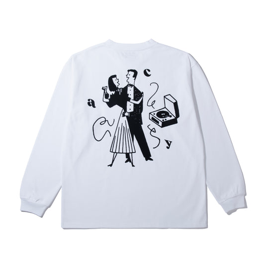 JOY L/S TEE / WHITE