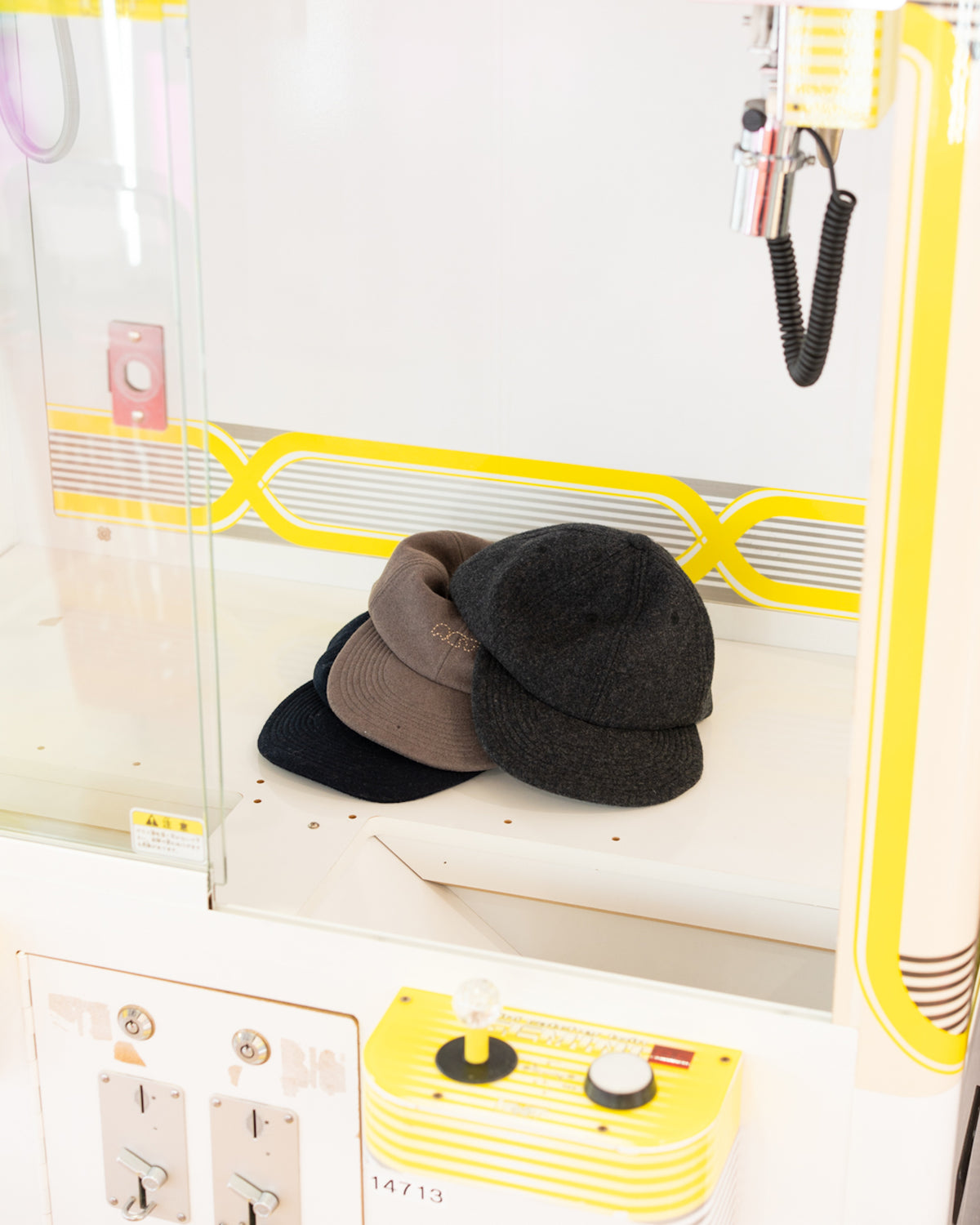 COMFORT WOOL 6PANEL CAP / L.BROWN