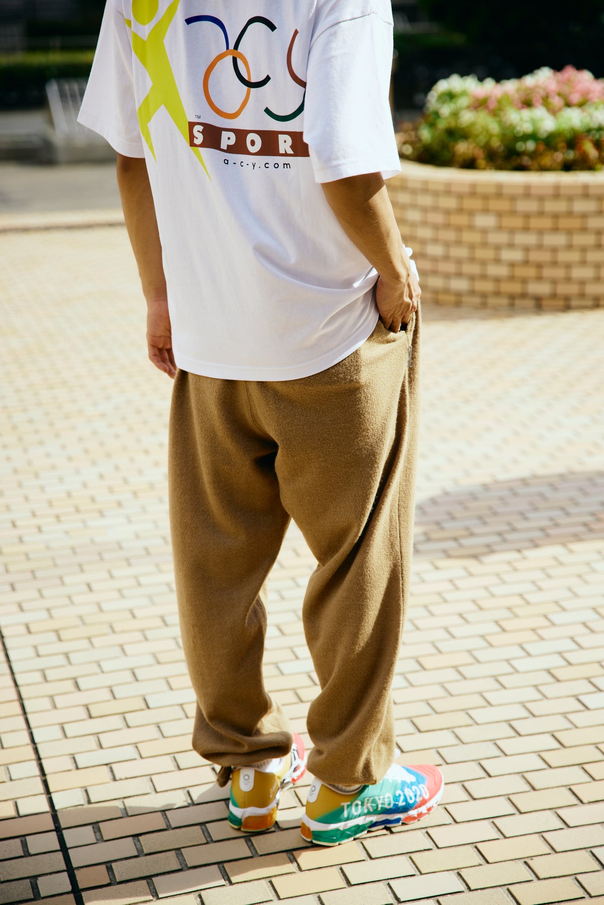 ALWACY SWEAT PANTS / BRONZE