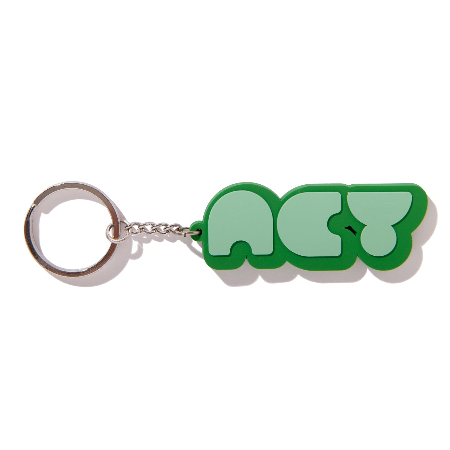 LOGO KEY CHAIN / GREEN