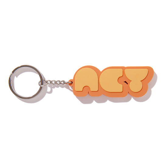 LOGO KEY CHAIN / ORANGE