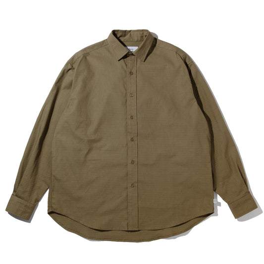 NEW BASIC SNAP SHIRTS / KHAKI