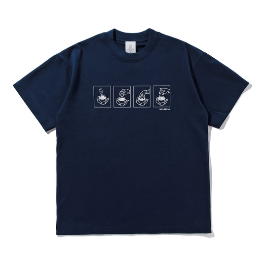 ×MOPS. DIPS TEE / NAVY