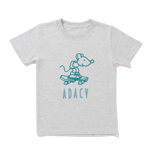 ADACY KIDS SKATE TEE / ASH