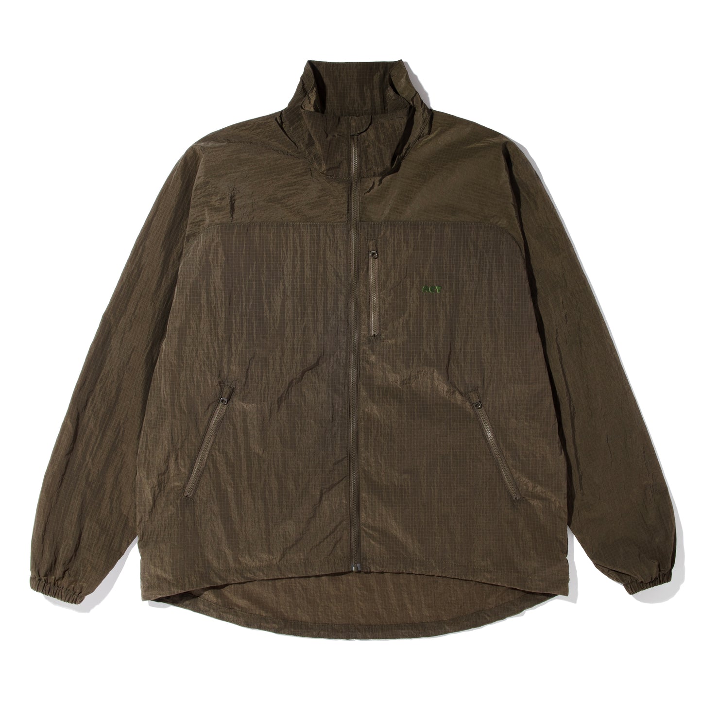 PACKABLE RIP JACKET / D.GREEN