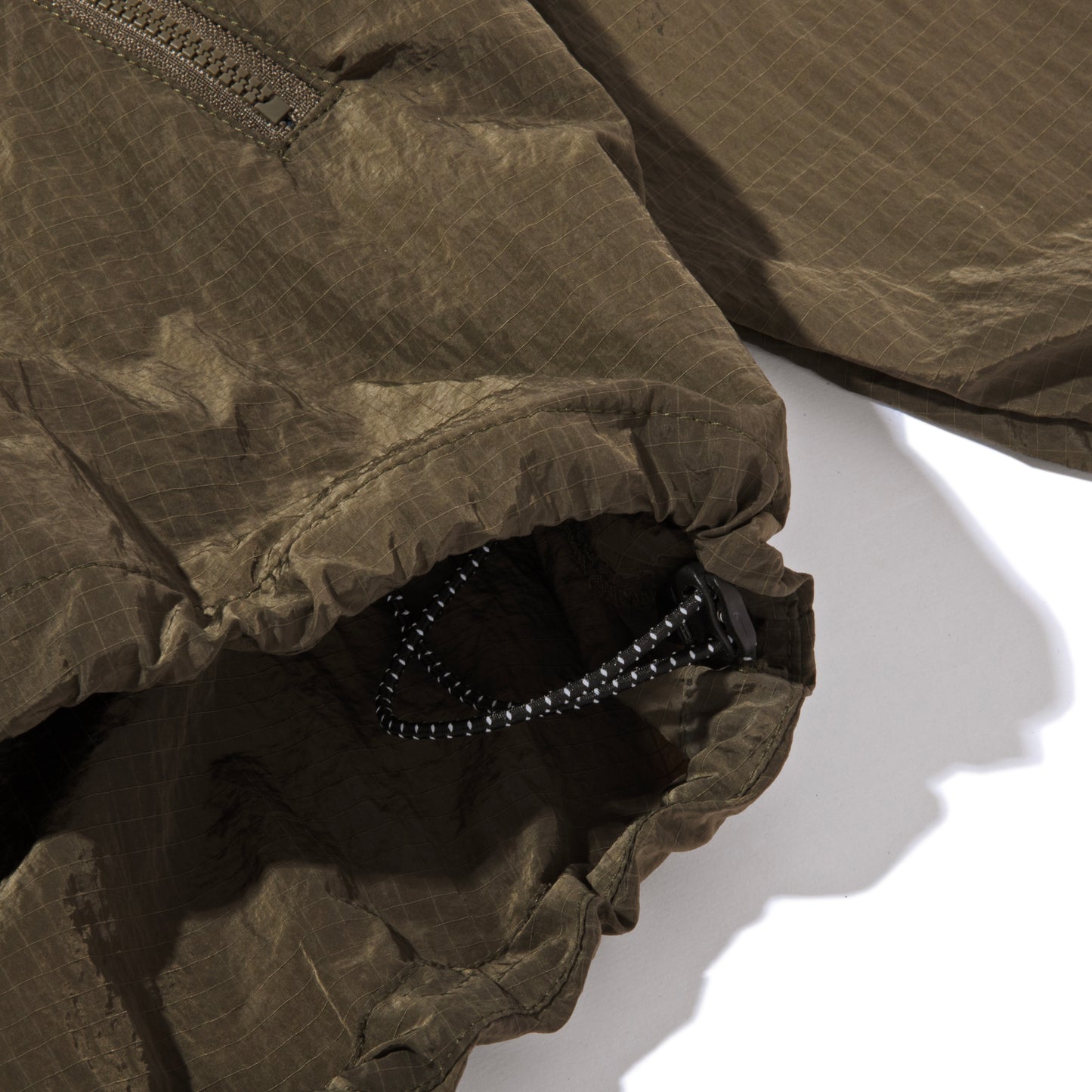 PACKABLE RIP JACKET / D.GREEN