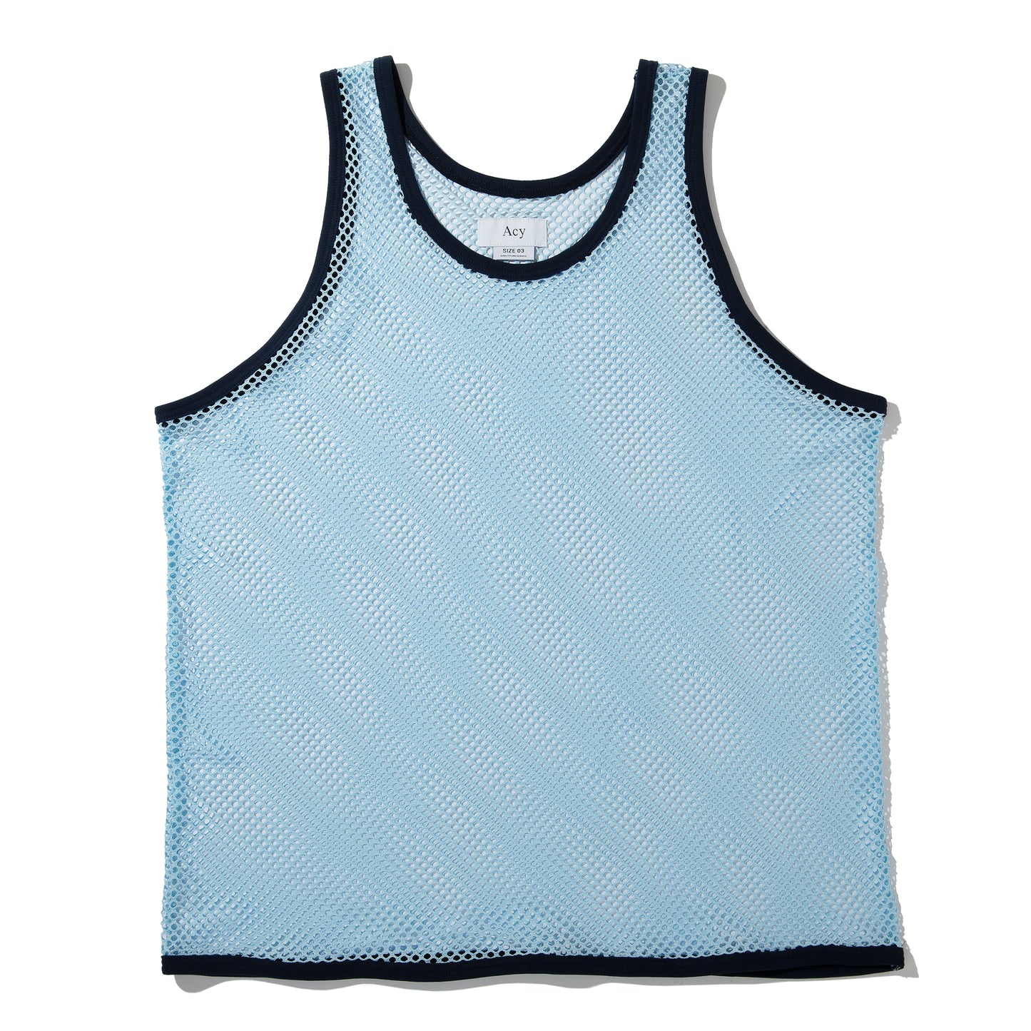 MESH TANK TOP V2 / L.BLUE