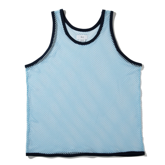 MESH TANK TOP V2 / L.BLUE