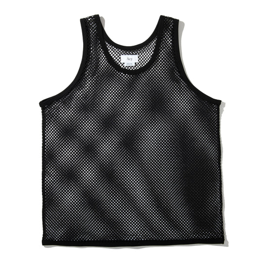 MESH TANK TOP V2 / BLACK